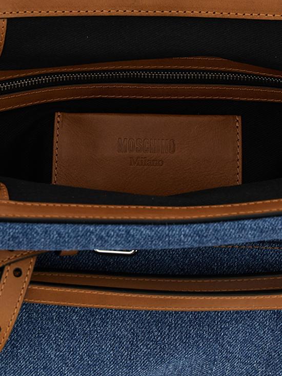 26FW 모스키노 클러치/파우치 MC4039PP1POO170A Blue - MOSCHINO
