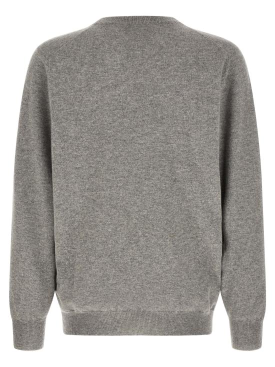 26FW 브루넬로 쿠치넬리 캐시미어 니트 M2200100CY162 Gray - BRUNELLO CUCINELLI