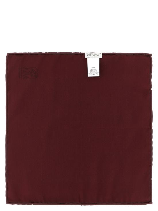 26FW 브루넬로 쿠치넬리 머플러/스카프 MI8900091C2125 Bordeaux - BRUNELLO CUCINELLI
