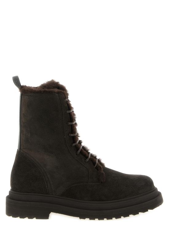 26FW 브루넬로 쿠치넬리 부츠 MZSFG3123C9795 Brown