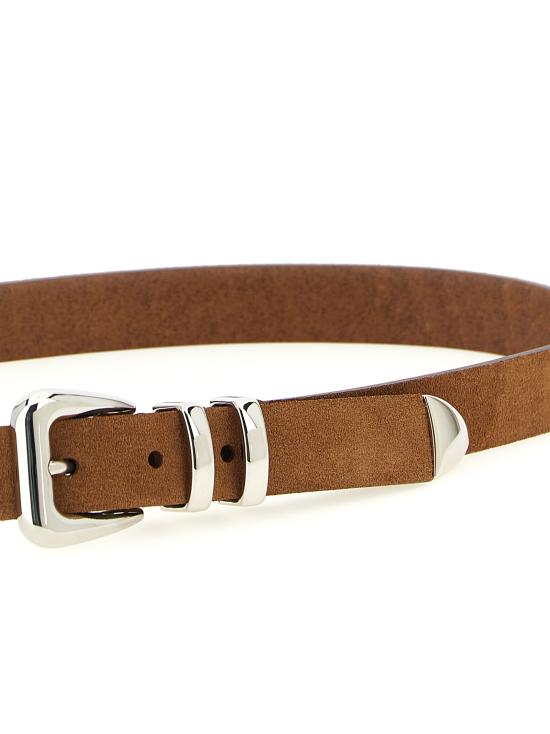 26FW 브루넬로 쿠치넬리 가죽 벨트 MAUGP253C2692 Brown - BRUNELLO CUCINELLI