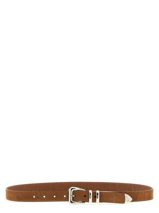 26FW 브루넬로 쿠치넬리 가죽 벨트 MAUGP253C2692 Brown