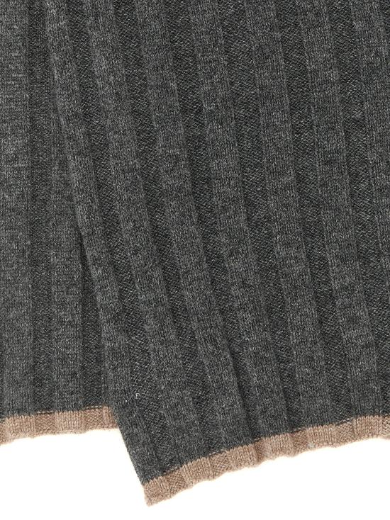 26FW 브루넬로 쿠치넬리 머플러/스카프 M2240819CBL55 Gray - BRUNELLO CUCINELLI