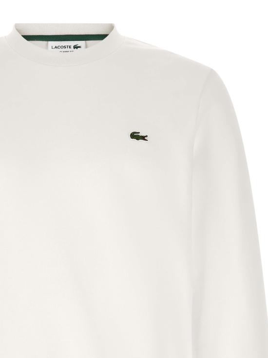 26FW 라코스테 긴팔 티셔츠 SH9801001 White - LACOSTE