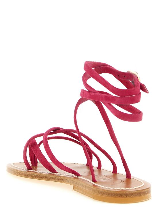 26FW 케이자크 샌들 ZENOBIEBGVELFRAMBOISE Fuchsia - K JACQUES