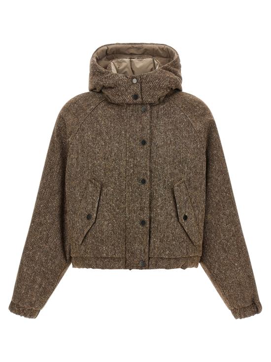 26FW 브루넬로 쿠치넬리 패딩 MD0023657C002 Brown