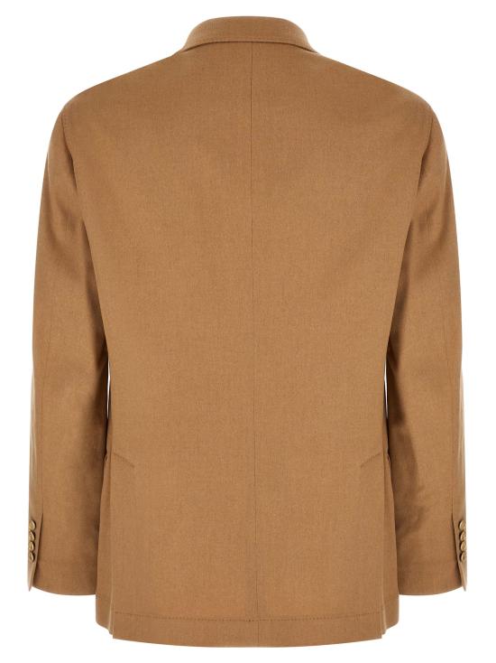 26FW 브루넬로 쿠치넬리 수트 자켓 MV4377BPDGC001 Beige - BRUNELLO CUCINELLI