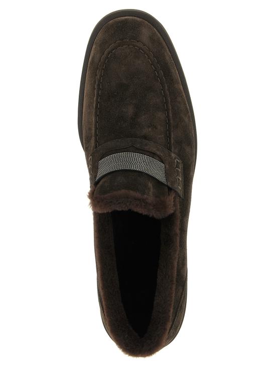 26FW 브루넬로 쿠치넬리 로퍼 MZSFG2569C9795 Brown - BRUNELLO CUCINELLI