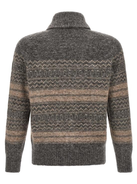 26FW 브루넬로 쿠치넬리 가디건 MTF710006CTR58 Gray - BRUNELLO CUCINELLI