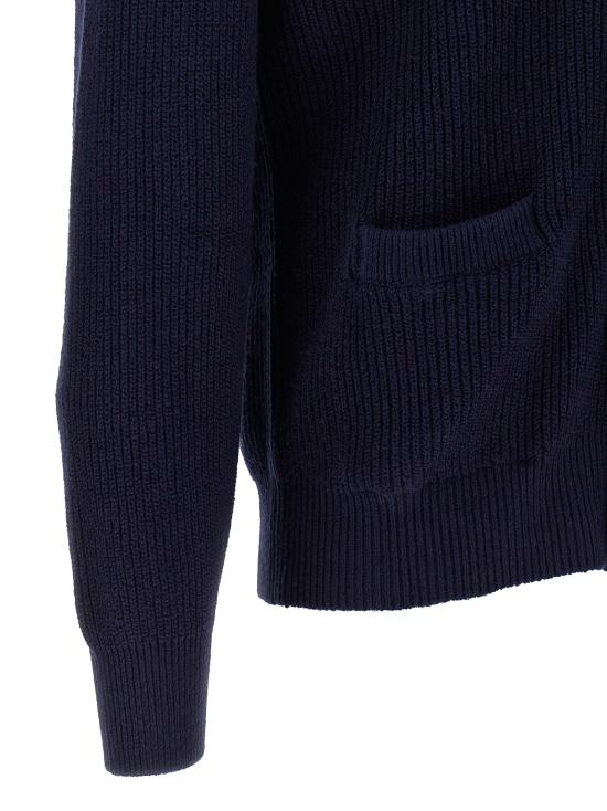 26FW 브루넬로 쿠치넬리 가디건 MNI709706C2425 Blue - BRUNELLO CUCINELLI