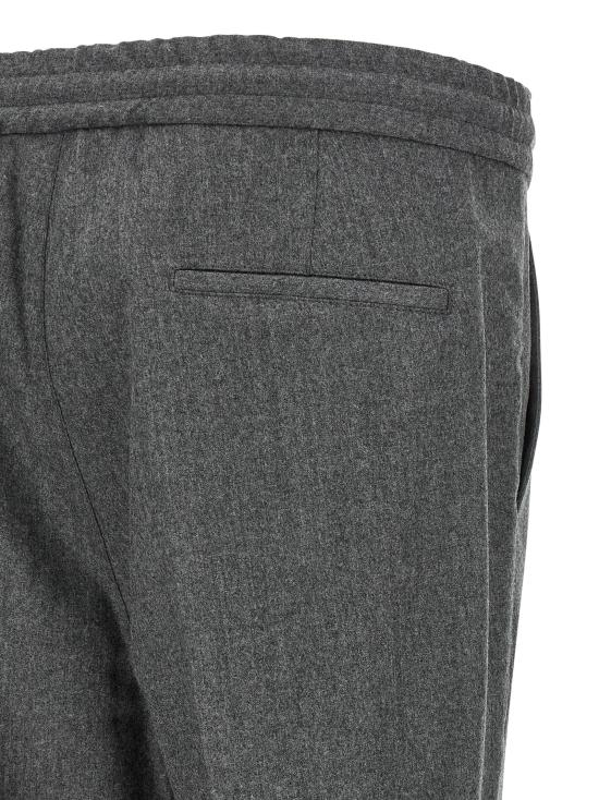 26FW 브루넬로 쿠치넬리 스트레이트 팬츠 ME226E1710C003 Gray - BRUNELLO CUCINELLI