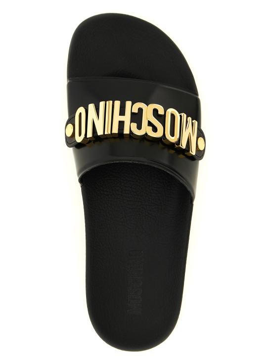 26FW 모스키노 뮬/슬리퍼 MB28032G0PG11000 Gold - MOSCHINO