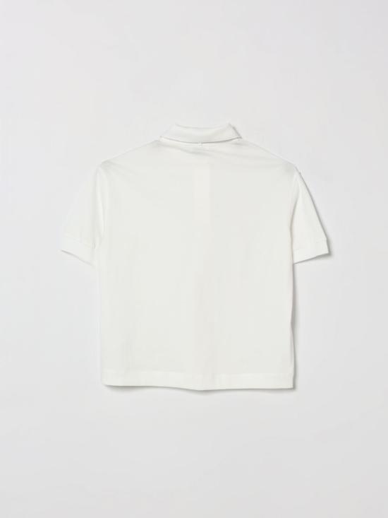 26SS [키즈] 브루넬로 쿠치넬리 폴로 셔츠 B0T81T490 C6159 White - BRUNELLO CUCINELLI