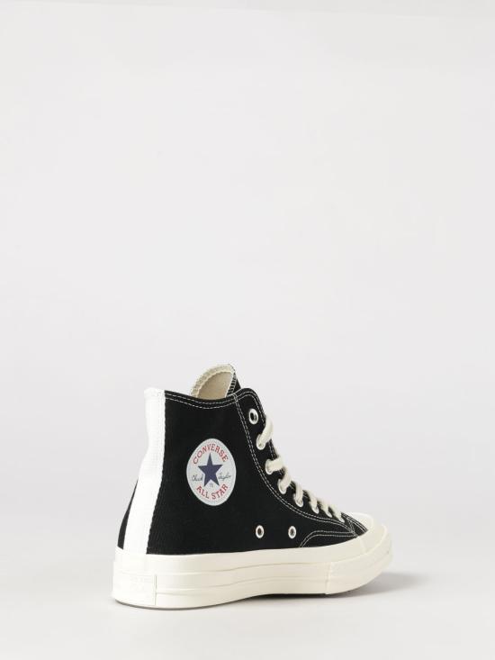 26SS 꼼데가르송 플레이 X 컨버스 스니커즈 AZK129 1 Black - COMME DES GARCONS PLAY CONVERSE