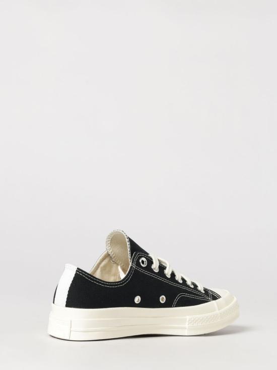 26SS 꼼데가르송 플레이 X 컨버스 스니커즈 AZK128 1 Black - COMME DES GARCONS PLAY CONVERSE