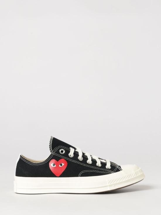 26SS 꼼데가르송 플레이 X 컨버스 스니커즈 AZK128 1 Black