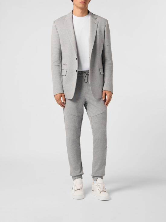 26SS 필립 플레인 트레이닝/조거 팬츠 UAFCMRT1752PTE180N 10 Grey - PHILIPP PLEIN