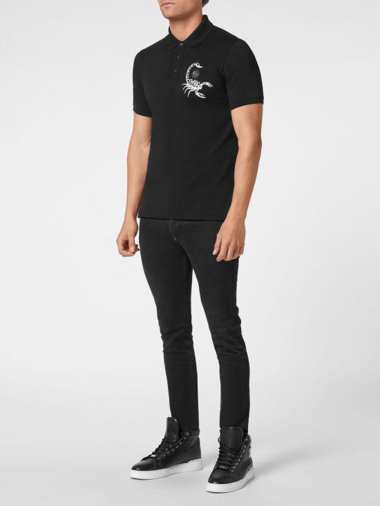 26SS 필립 플레인 폴로 티셔츠 UACCMTK5595PJY002N 02 Black - PHILIPP PLEIN