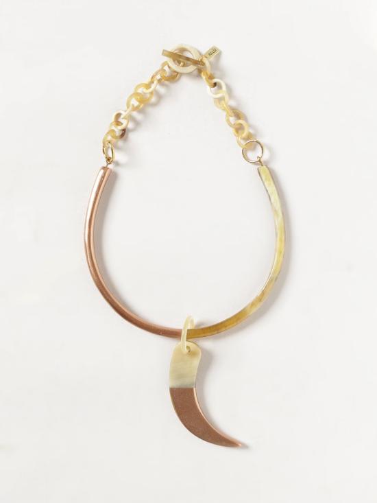 26SS 알루주얼스 목걸이/팬던트 COLLANA CORNO CORNO ROSA Pink