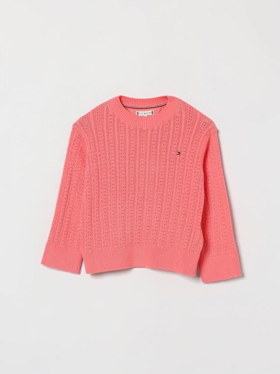 26SS [키즈] 타미힐피거 풀오버 KG0KG09223 TIE Pink