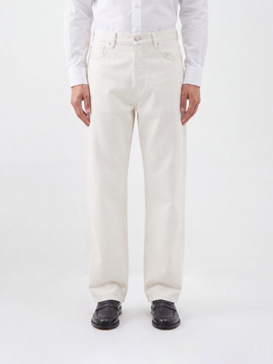 26SS 질샌더 데님 팬츠 J21KA0334J46463 102 White