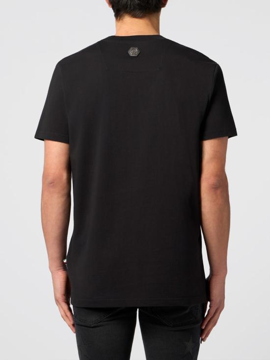 26SS 필립 플레인 반팔 티셔츠 SAFCMTK8604PJY002N 02 Black - PHILIPP PLEIN