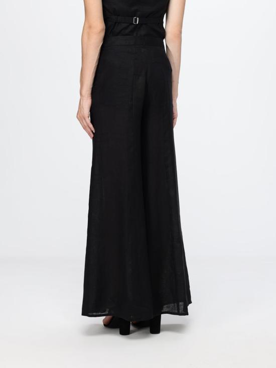 26SS 세미쿠튀르 팔라초 팬츠 S6SN35 Y690 Black - SEMI-COUTURE