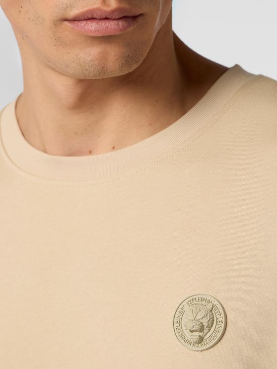 26FW 플레인스포츠 반팔 티셔츠 SAFCMTK8912SJY001N 06 Beige - PLEIN SPORT