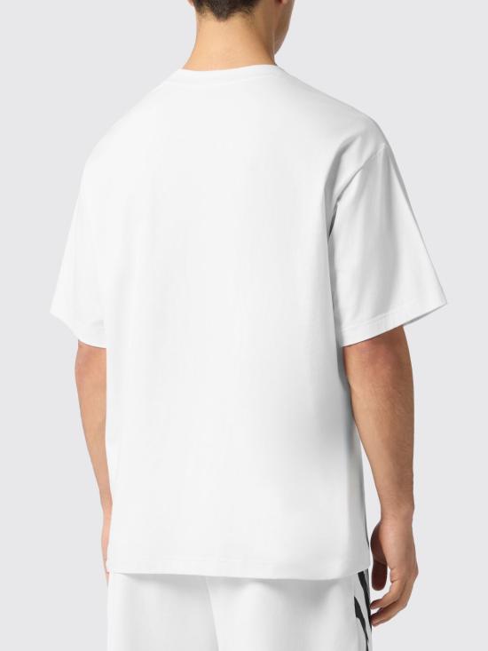 26FW 플레인스포츠 반팔 티셔츠 SAFCMTK8984STE003N 01 White - PLEIN SPORT