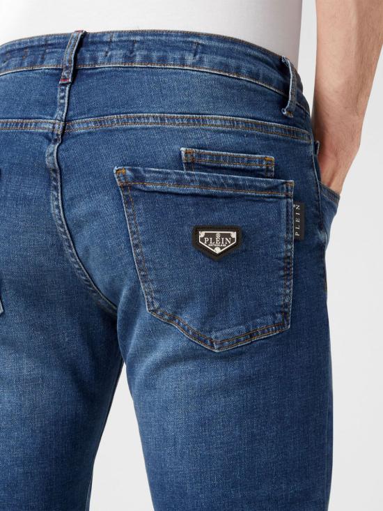 26SS 필립 플레인 데님 팬츠 LABCMDT3888PDE004N 08RY Denim - PHILIPP PLEIN