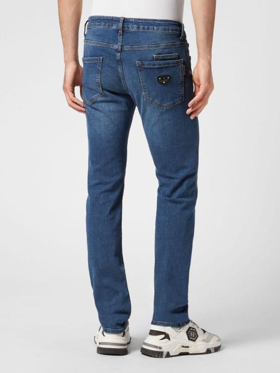 26SS 필립 플레인 데님 팬츠 LABCMDT3888PDE004N 08RY Denim - PHILIPP PLEIN