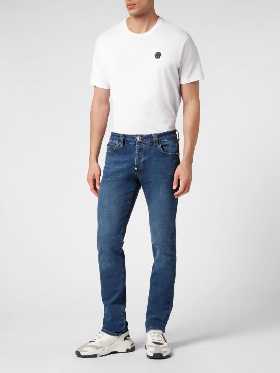 26SS 필립 플레인 데님 팬츠 LABCMDT3888PDE004N 08RY Denim - PHILIPP PLEIN