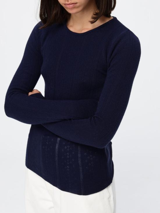 26SS 비르기테 허스카인드 스웨터 5831825 015 Blue - BIRGITTE HERSKIND