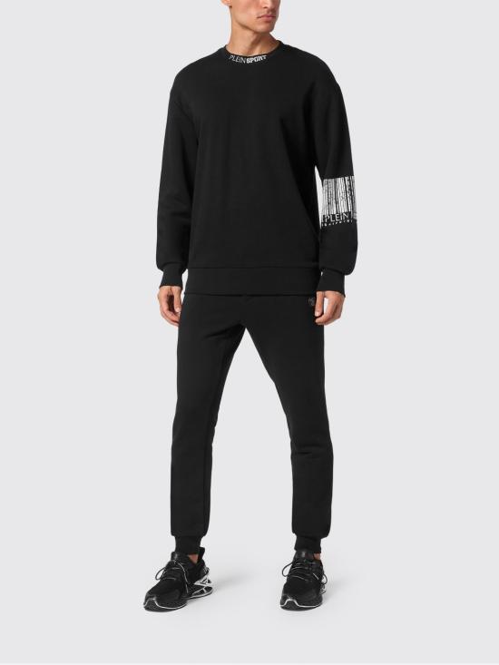 26SS 플레인스포츠 긴팔 티셔츠 AADCMJO1320STE003N 02 Black - PLEIN SPORT