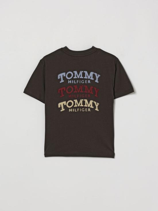 26SS [키즈] 타미힐피거 티셔츠 KB0KB10056 PT2 Grey - TOMMY HILFIGER