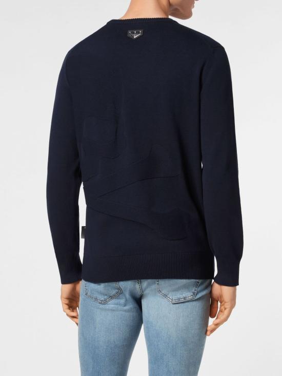 26SS 필립 플레인 스웨터 UADCMKO1452PKN002N 14 Blue - PHILIPP PLEIN
