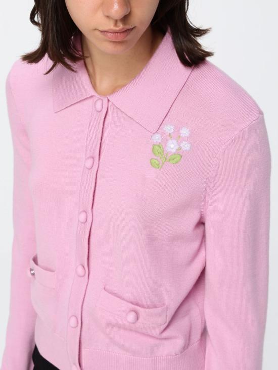 26FW 셀프 포트레이트 스웨터 PF26143C P Pink - SELF PORTRAIT