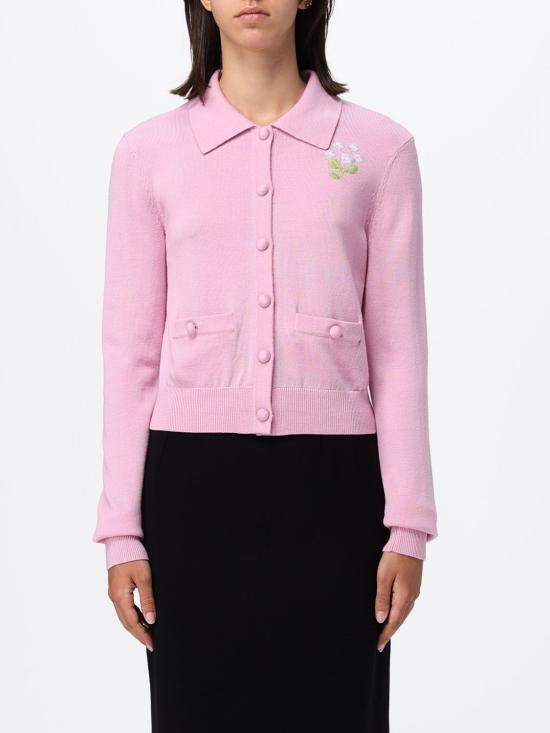 26FW 셀프 포트레이트 스웨터 PF26143C P Pink