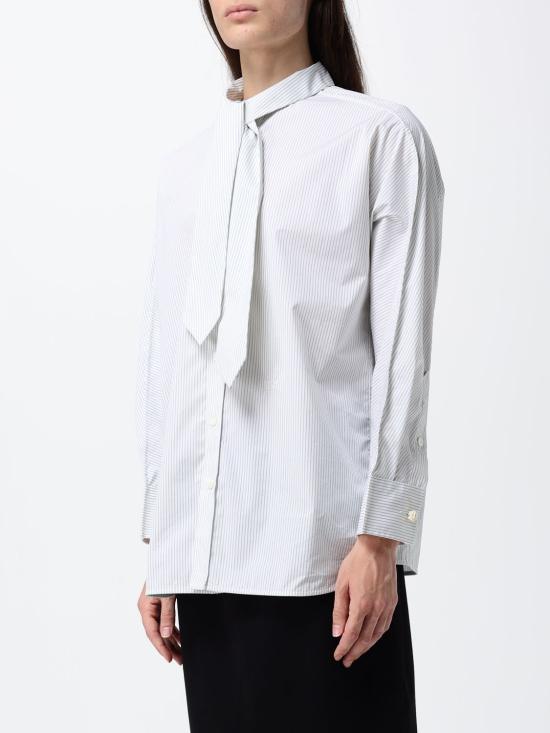 26SS 보테가베네타 셔츠 869976V6GH0 9006 White - BOTTEGA VENETA