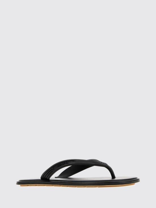 26SS 보테가베네타 뮬/슬리퍼 867559V00P5 1000 Black - BOTTEGA VENETA