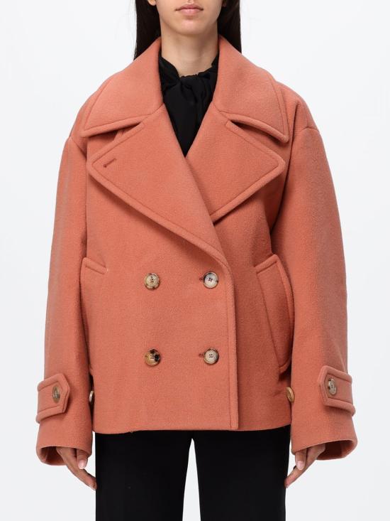26FW 끌로에 코트 CH25WMA96272 6AG Pink