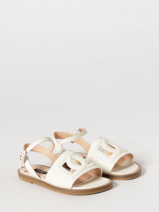 26SS [키즈] 돌체앤가바나 샌들 D11308A1223 8S936 White - DOLCE & GABBANA
