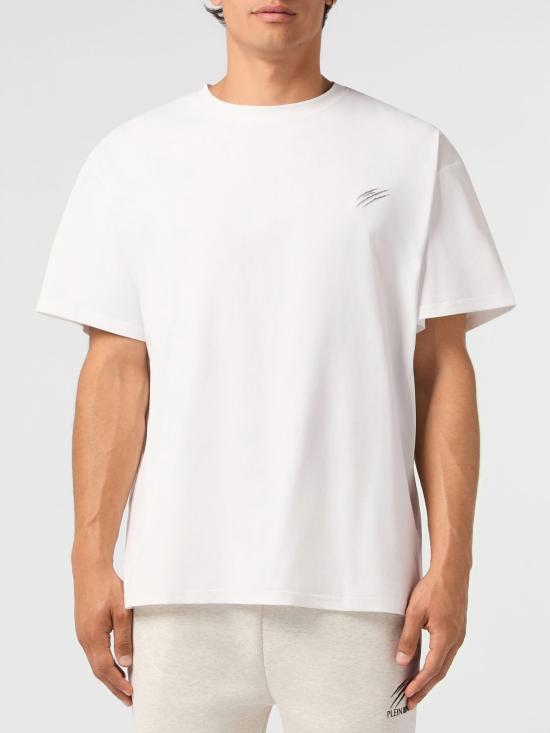 26FW 플레인스포츠 반팔 티셔츠 SAFCMTK8908STE003N 01 White