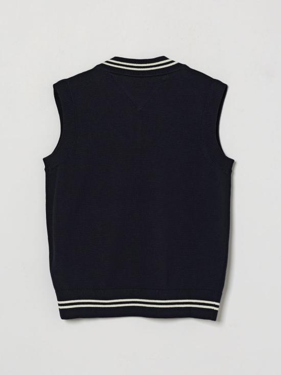 26SS [키즈] 타미힐피거 베스트 KB0KB10426 C1G Blue - TOMMY HILFIGER