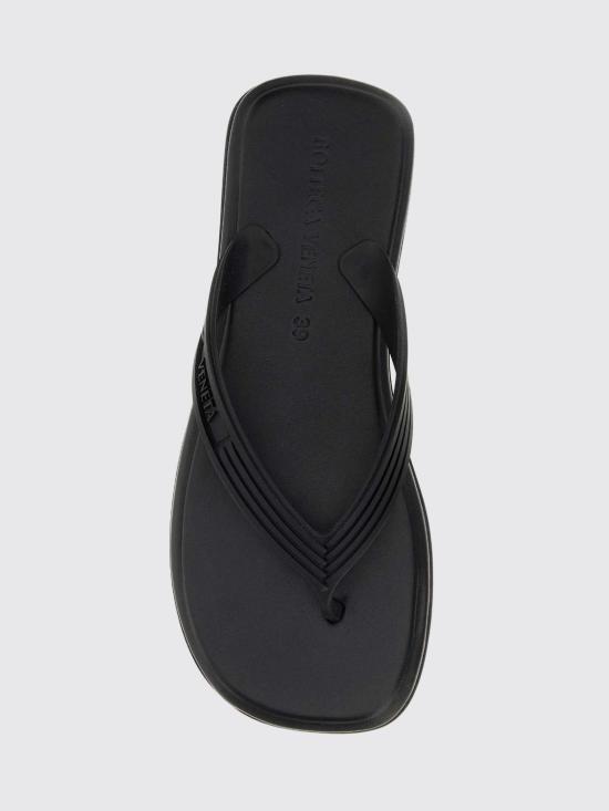 26SS 보테가베네타 뮬/슬리퍼 867821V00P5 1000 Black - BOTTEGA VENETA