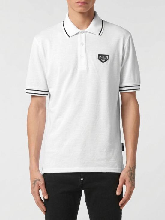 26SS 필립 플레인 폴로 티셔츠 UAECMTK8792PTE021N 01 White