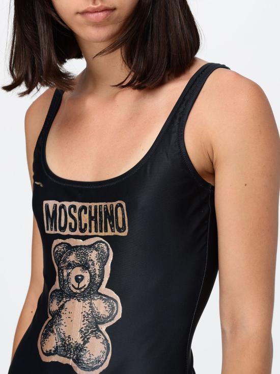 26SS 모스키노 원피스 수영복 42030477 1555 Black - MOSCHINO