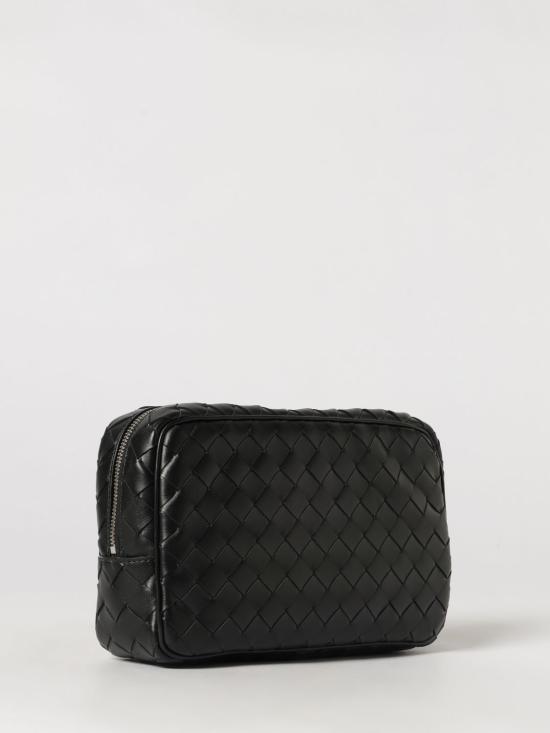 26SS 보테가베네타 인트레치아토 파우치 777390V2HL1 8803 Black - BOTTEGA VENETA