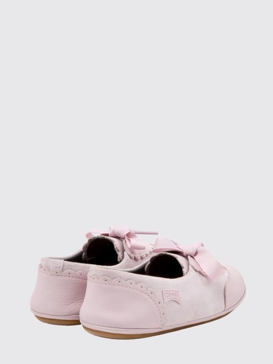 26SS [키즈] 캠퍼 플랫 슈즈 K800706 002 RIGHT 0 Pink - CAMPER