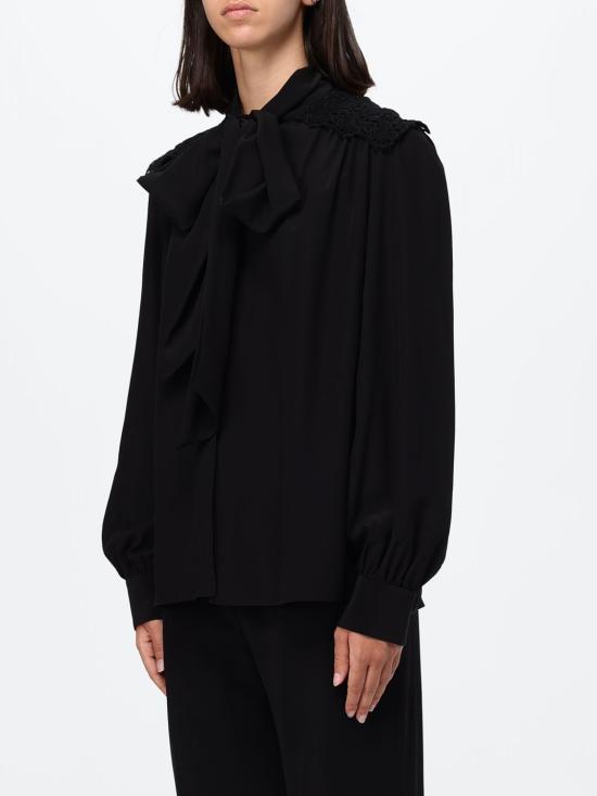 26FW 끌로에 블라우스 CH26AHT30005 001 Black - CHLOE